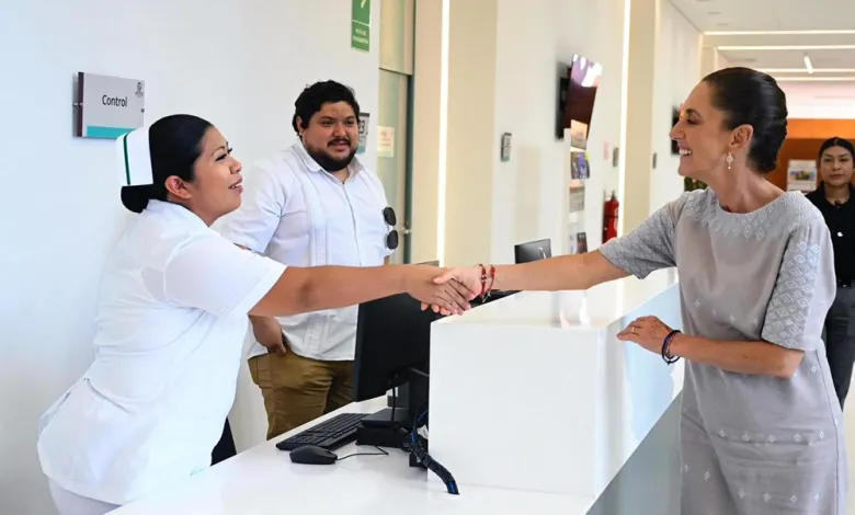 Sheinbaum inauguró el Hospital Agustín O’Horán; ‘cuando no hay corrupción, damos resultados’